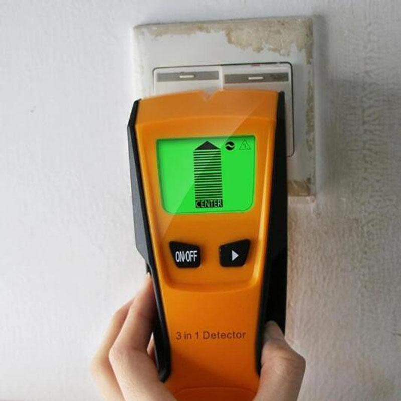 3-in-1 Wall Stud Finder Wood Studs Metal Detecion Detection of live cable Metal Depth Measurement Finder Wall Detector Scanner