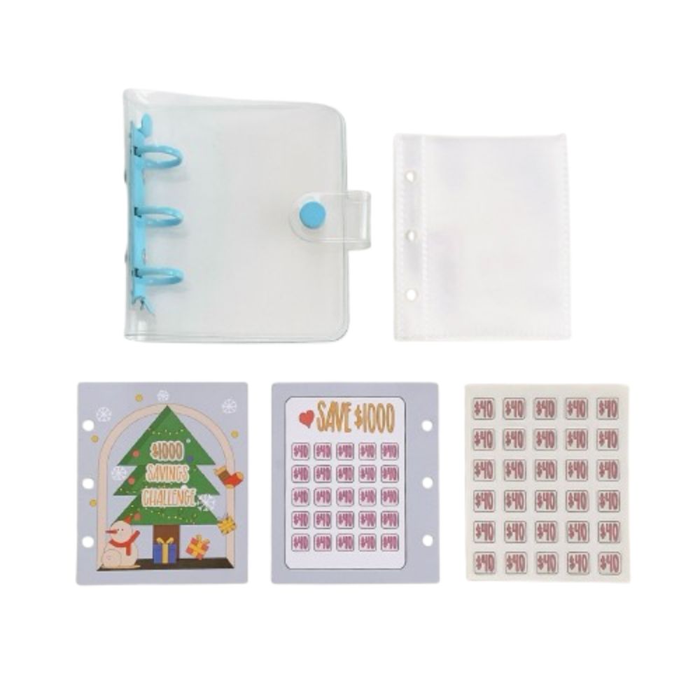 Cash Envelopes Savings Challenges Book $1000 Mini Christmas Budget Binder  Budget Book