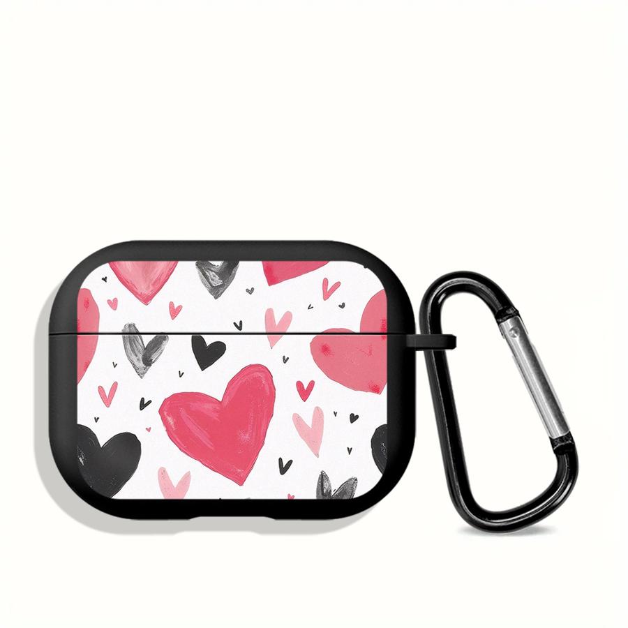 Love Heart Leopard Pink Cover Case For Airpods 1 Pro Pro2 Pro3 4 3 2 Earphone Cases