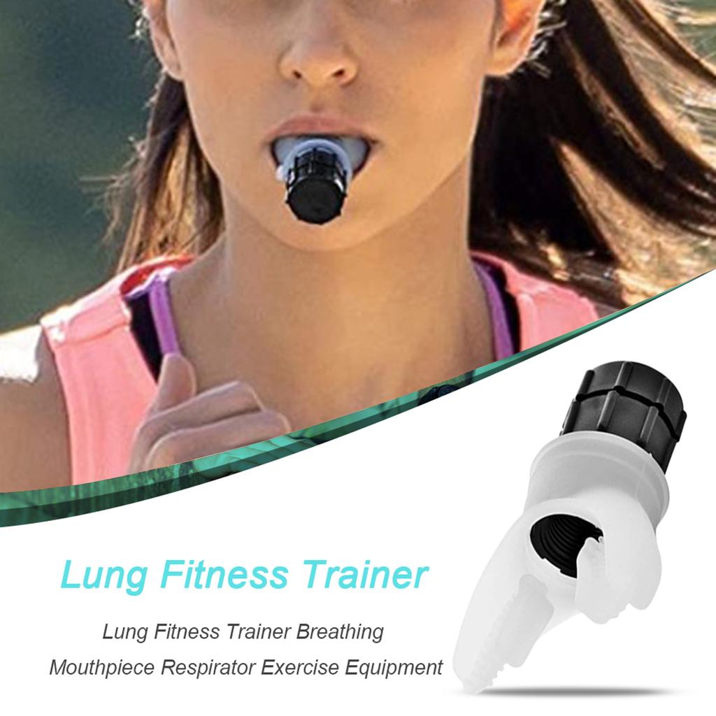 Breathing Trainer Lung Respirator Exercise Tool Silicone Expiratory Training Equipment Lung Capacity Training Device