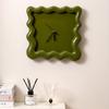 Square Irregular Wall Clock Plastic Cartoon Ornaments Hanging Picture Restaurant Decoration Wall Clock Home Decoration Modern