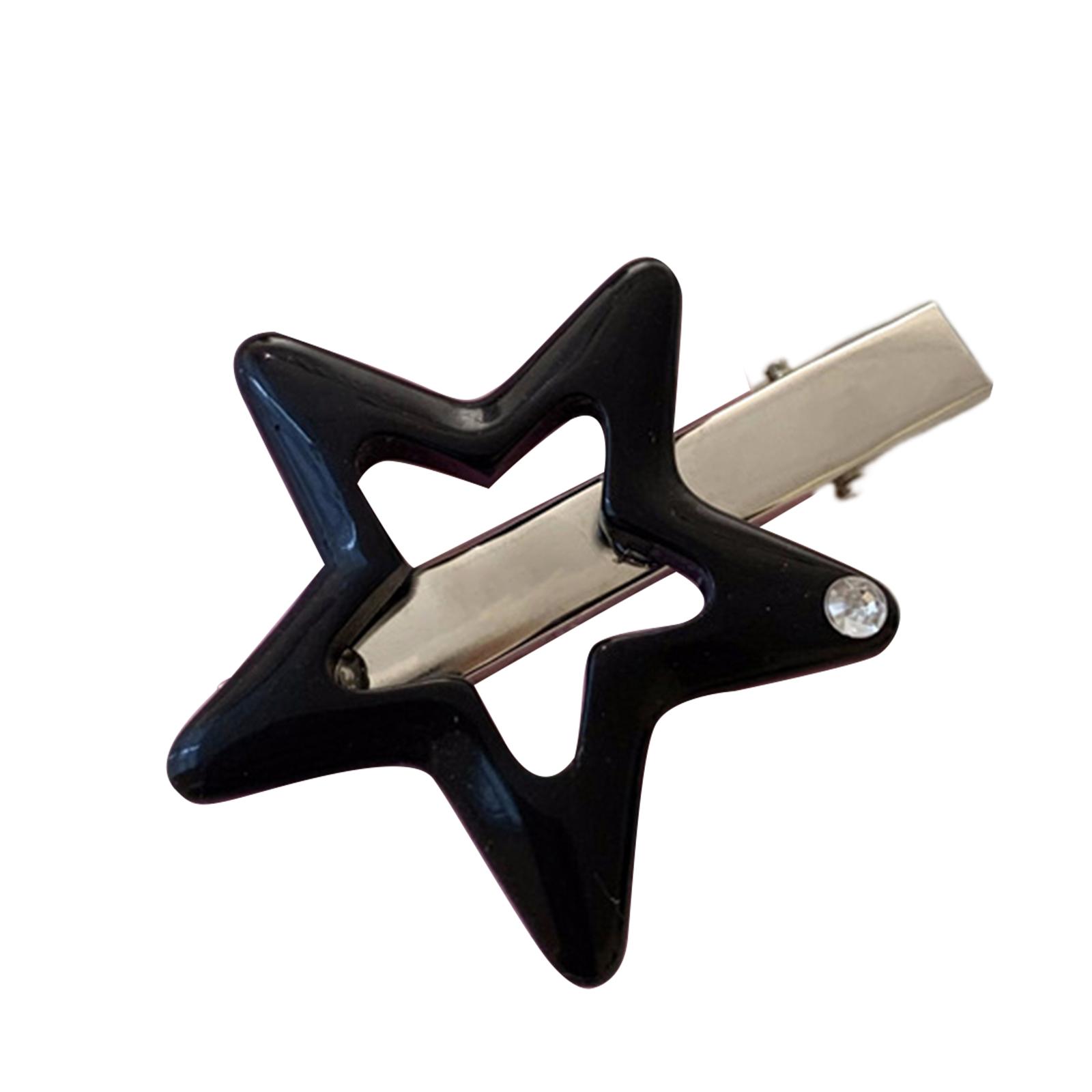 

Candy Color Star Hair Pins for Teenagers InsStyle Hair Clip Girls Hair Barrettes Side Bangs Clip Women Hair Decorations D