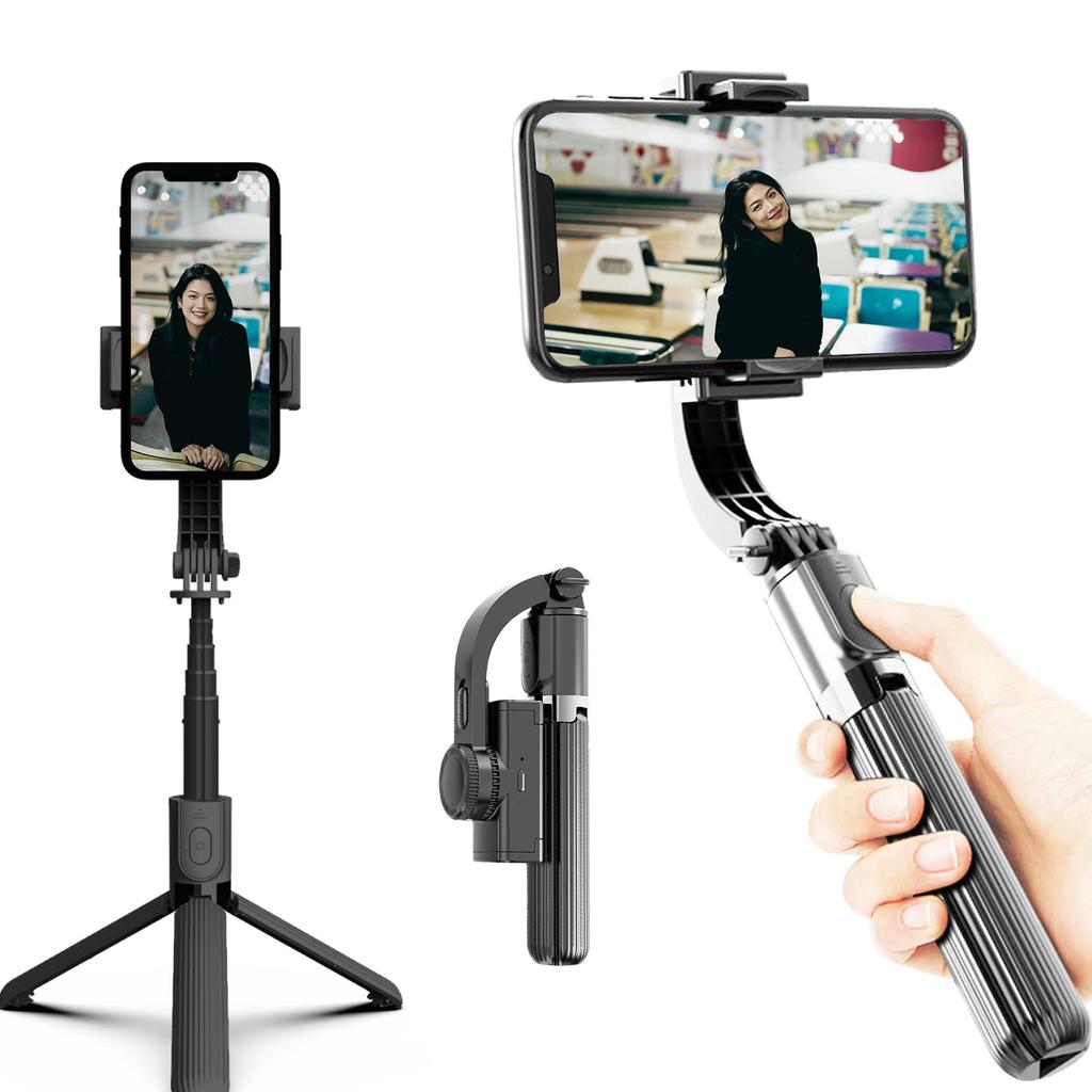 Being Smartphone Gimbal Selfie Stick Tripod Wireless Foldable Stabilizer Automatic Rotation Extension Pole Vlog Camera Handheld Stand