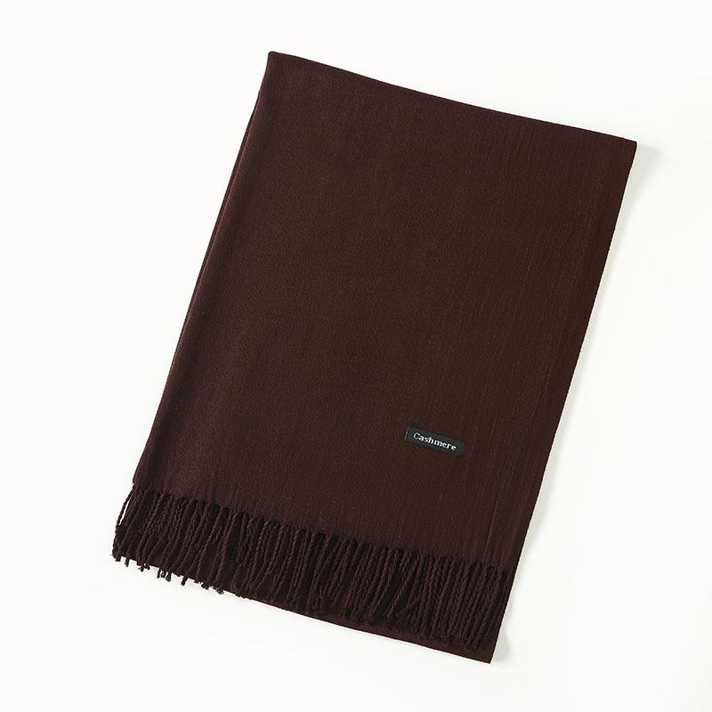 

Maillard Зимовий Теплий Шарф з Імітації Кашеміру - Однотонний Подарунок для Подружки Нареченої з Китицями Brushed 200*70cm (with tassels)