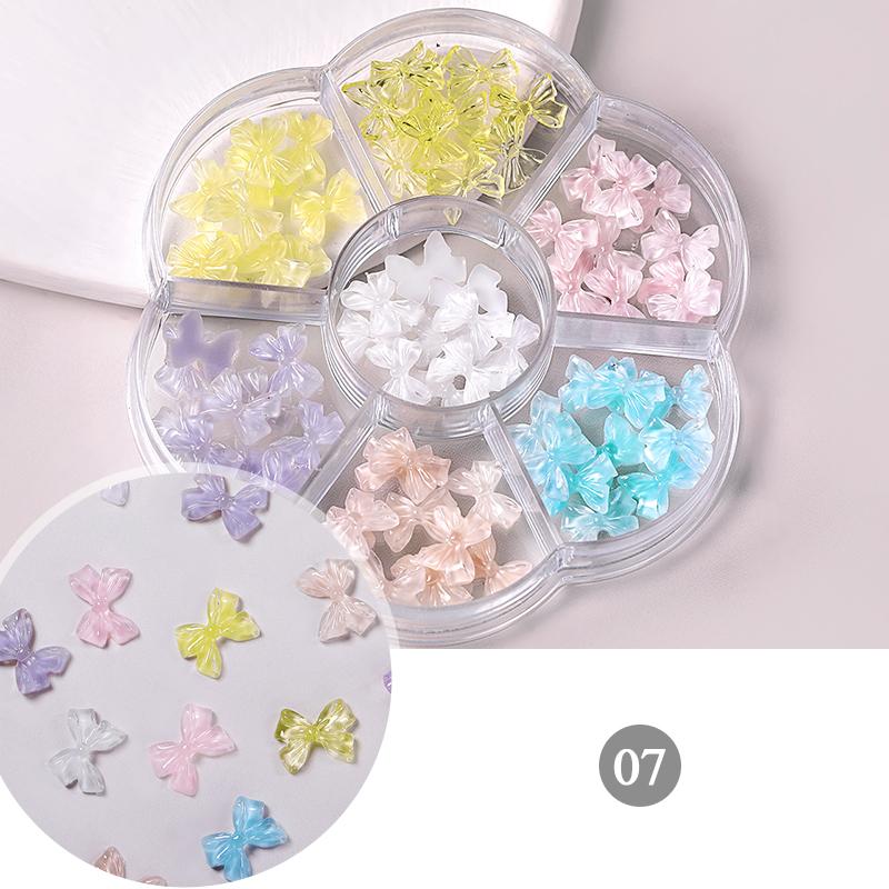 Mixed Color Nail Art Glitter Rhinestone Crystal Gems Jewelry Bead Manicure Decoration Accessories Nail Supplies For Professional