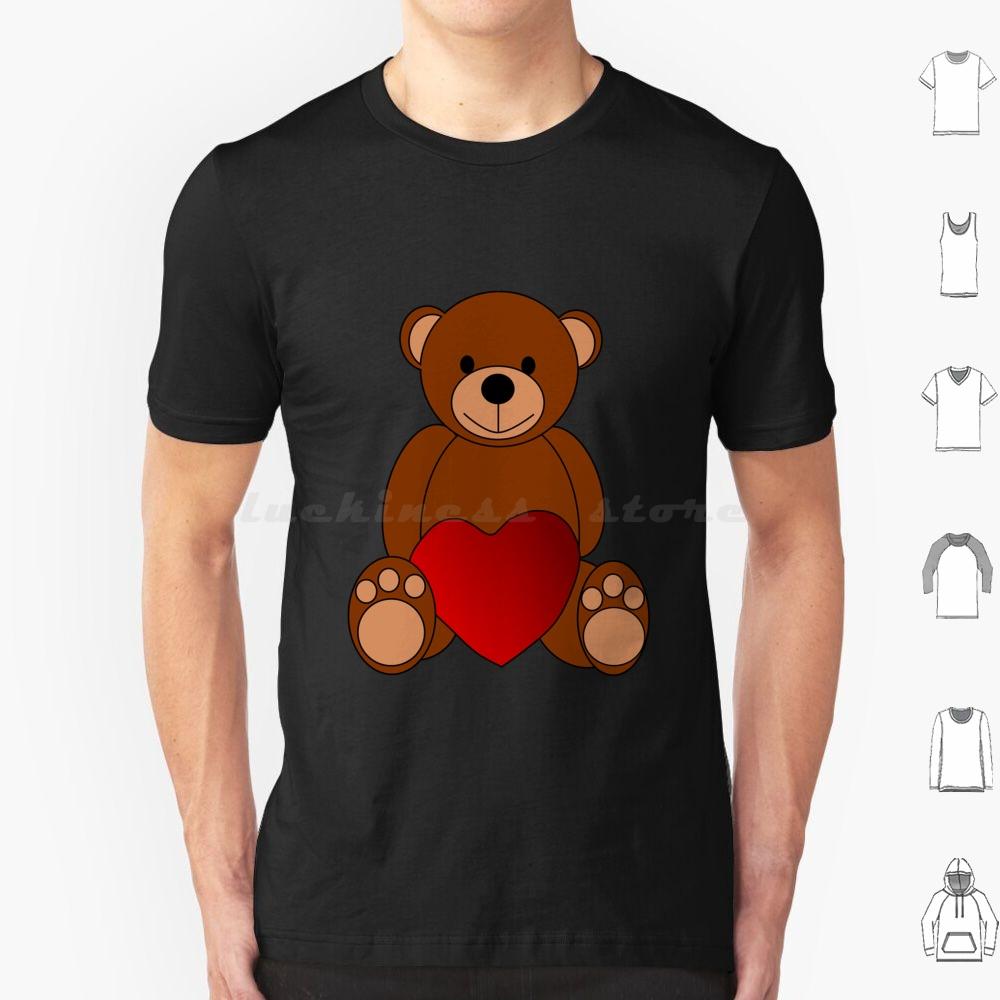 Teddy Love T Shirt Men Women Kids 6xl Teddy Love Bear Teddybear Valentine Valentinesday Red Indianred Indian Brown Toy Toys
