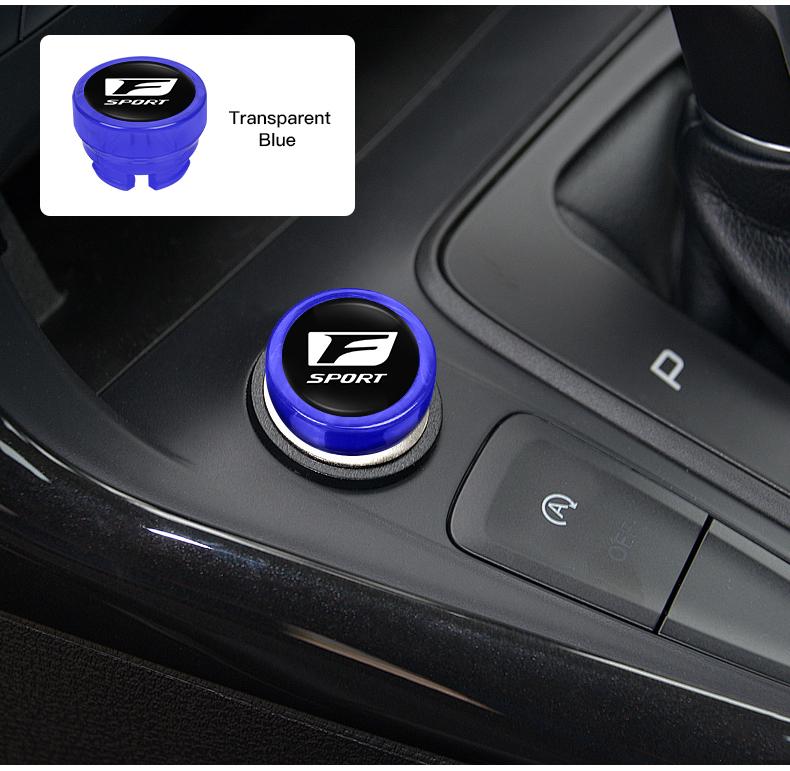 Car Cigarette Lighter Dust Cover For Lexus IS250 RX330 Ct200h ES300h RX350 IS300h NX300h Waterproof Decorative Cover Car Gadgets