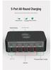 Multifunctional Fast Charging Wireless Smartphone Charger with Multi-Port USB – US & EU Standards