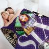 Six Queens Throw Blanket blankets ands christmas gifts Winter beds Shaggy Blankets