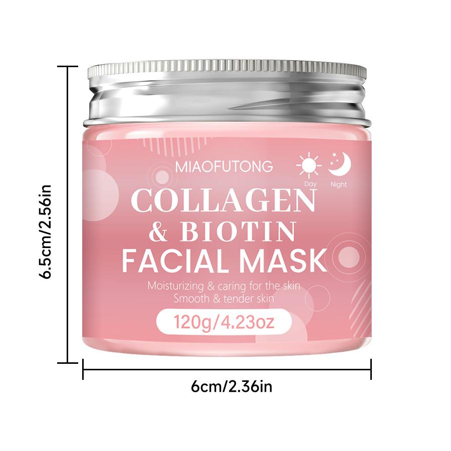 Collagen and Biotin Peel-Off Mask: Cleansing, Oil-Controlling, and Skin-Smoothing