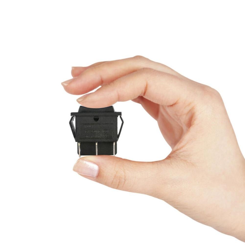 1.26x1.02x1.30in Rocker Switches 12V 4 Pieces 6Pin Black