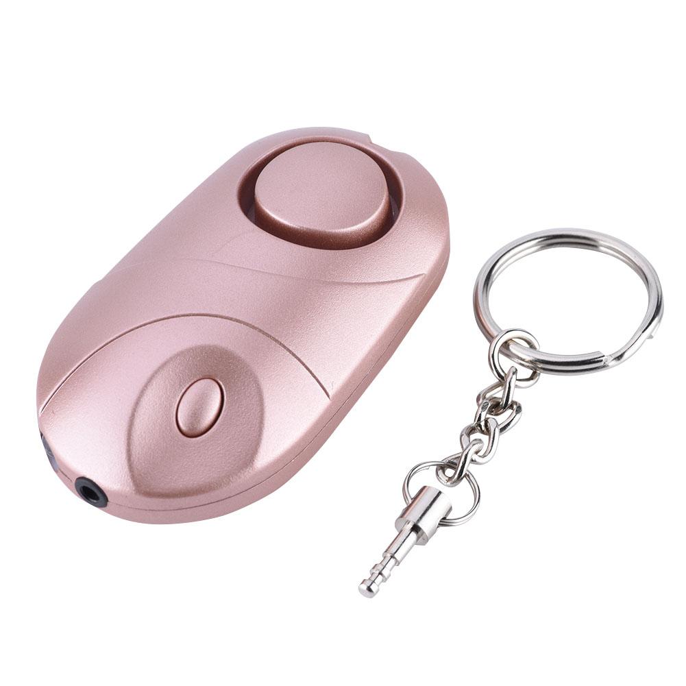 Personal Security Alarm Emergency Self Defense Alarm Keychain LED Light 130dB