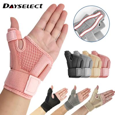 1Pc Flexible Splint Wrist Thumb Support Brace For Tendonitis Arthritis Relief Breathable Left Right Hand Guard