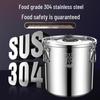 304 Stainless Steel Sealed Food Storage Container