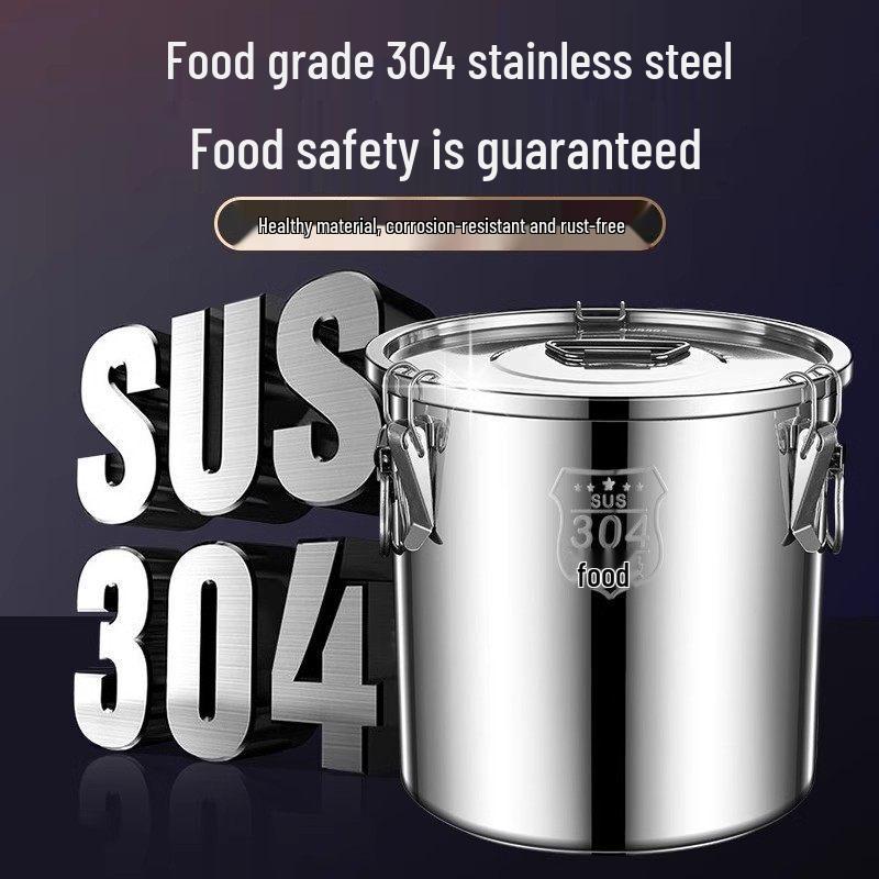 304 Stainless Steel Sealed Food Storage Container
