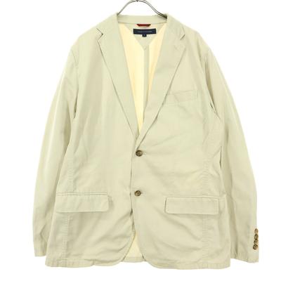 Long Sleeve Tailored Jacket M Beige Men's Used