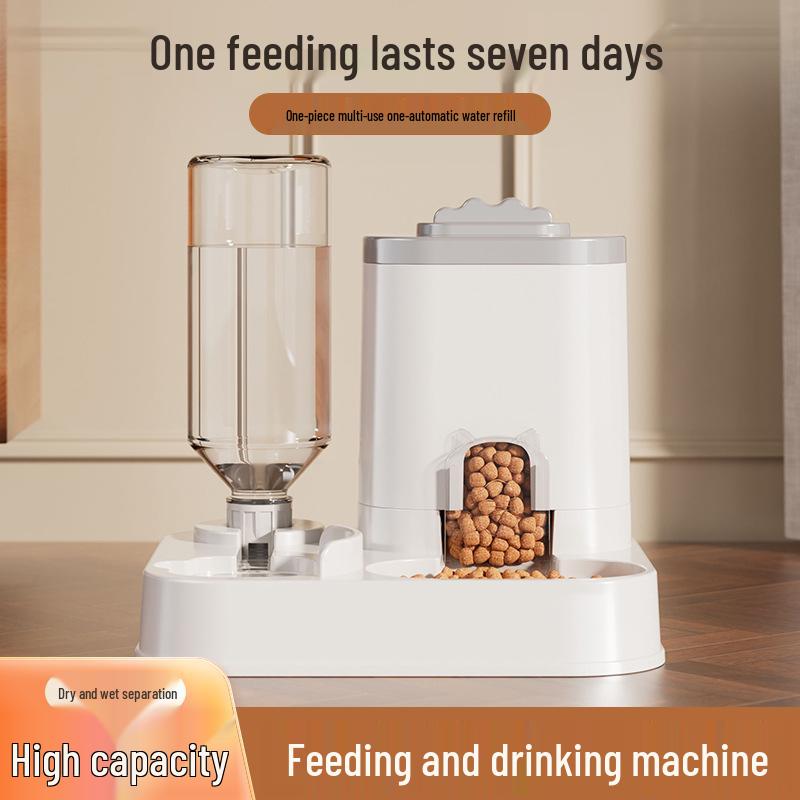 

Automated Pet Water Dispenser & Feeder for Cats and Dogs світло-синій колір