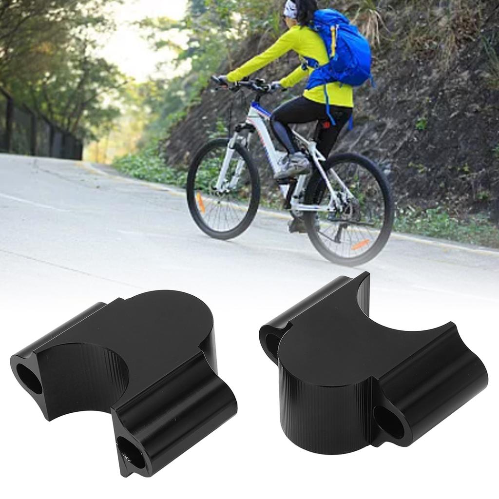 28mm Motorcycle Handlebar Riser Clamp   30mm Height Mount Clamp Replacement For WR250F 2015‑2017