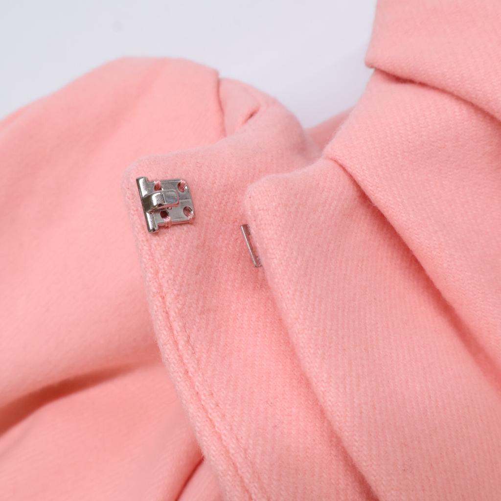 ADORE 531-1250932 Super 180 Melton collarless Jacket 38 pinkUsed