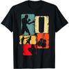 Boxing Lover Gym Boxer Kickboxing Kickboxer Enthusiast Funny Printed T-Shirt Size Couple Large Clothing Custom Printed T Shirt