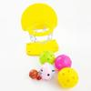 Parrot Intelligence Training Toy Pet Bird Toy Mini Basket Bird Shooting Pet Basketball Stand