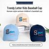 Kids Embroidered Baseball Cap - Korean Style Baby Hat for Spring, Autumn, Summer Sun Protection