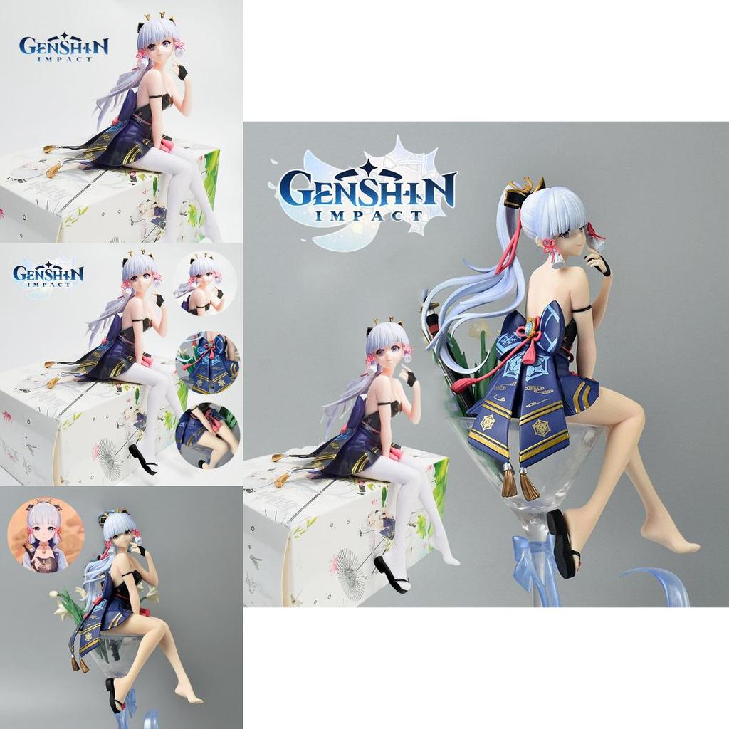 Genshin Impact Kamisato Ayaka Pvc Figure Collectible Xmas Gift