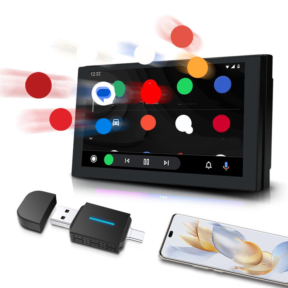 2in1 Android Auto Wireless Adapter Car Interconnection Box Car Adapter Wireless Box Plug And Play