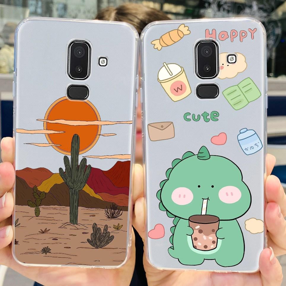 Case for Samsung Galaxy J8 2018 Case Silicon Back Cover for Samsung J8 2018 J810 Funda for Samsung J8 2018 Phone Case Clear Etui