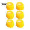Simulated Vegetable Ornaments 6Pcs Artificial Corn Slices Set, Realistic Fake Props, Decor Creative for Farmhouse Kitchen Home Decoration Decorative