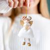 Christmas Pendant Decoration Festive Angel Ornament Festive Plush Angel Ornament for Christmas Tree Decoration