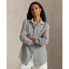 Women S claSSic Fit Stripe Linen Shirt wmpoShtndo21039001