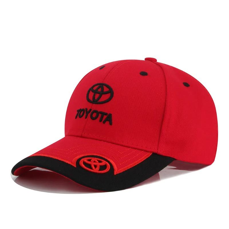 Embroidery Logo Adjustable Baseball Caps Outdoor Casual Hats Sunscreen Hat For Toyota Corolla Camry Yaris Chr Auris RAV4 hilux