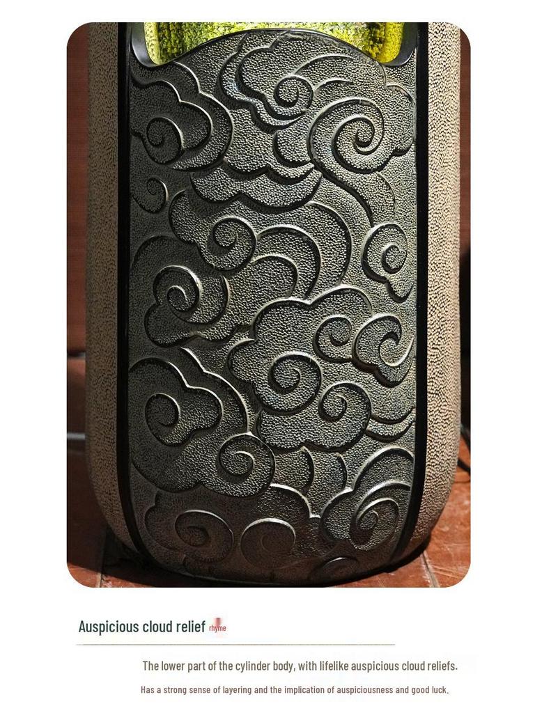 Chinese Indoor Waterfall Ornament: Living Room Fountain for Wealth & Home Decor