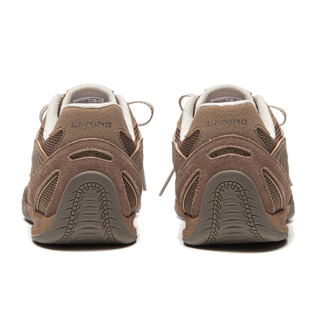 Li Ning Classic Thin Sole Retro Casual Fashion Comfortable Lightweight Soft Elastic Non-Slip Wear-Resistant Low-Top Lifestyle Shoes AGLW196-3