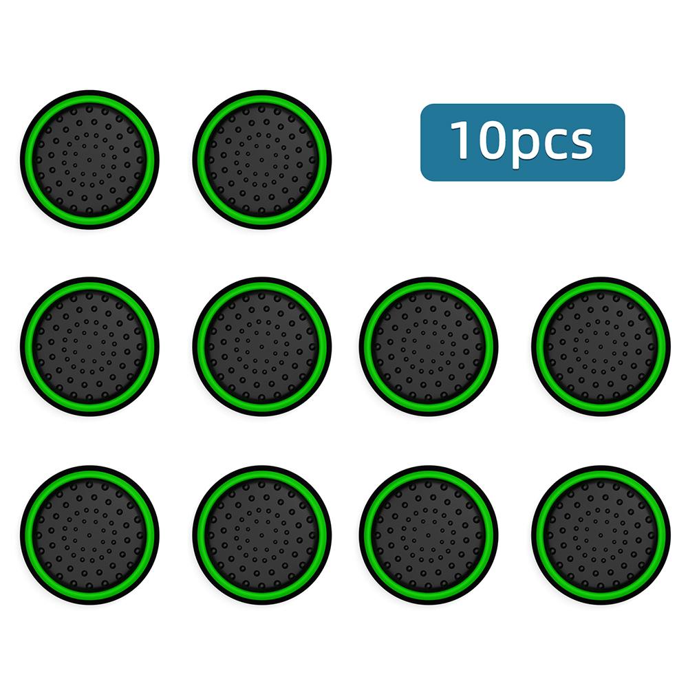 

10PCS Thumb Stick Grip Caps Cover for PS5 PS4 PS3 Xbox 360 One Series X S Controller Silicone Luminous Joystick Grips Accessory