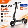 EU Stock KuKirin G4 E-Scooter 2000W60V20Ah,75km Top Range 70km/h Max Speed 11" Off-Road Vacuum Tires