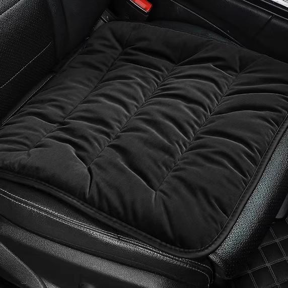 All-Season Universal Car Seat Cushion Set: Single Piece, Winter-Ready, Three-Piece Front & Rear Bench Pad.