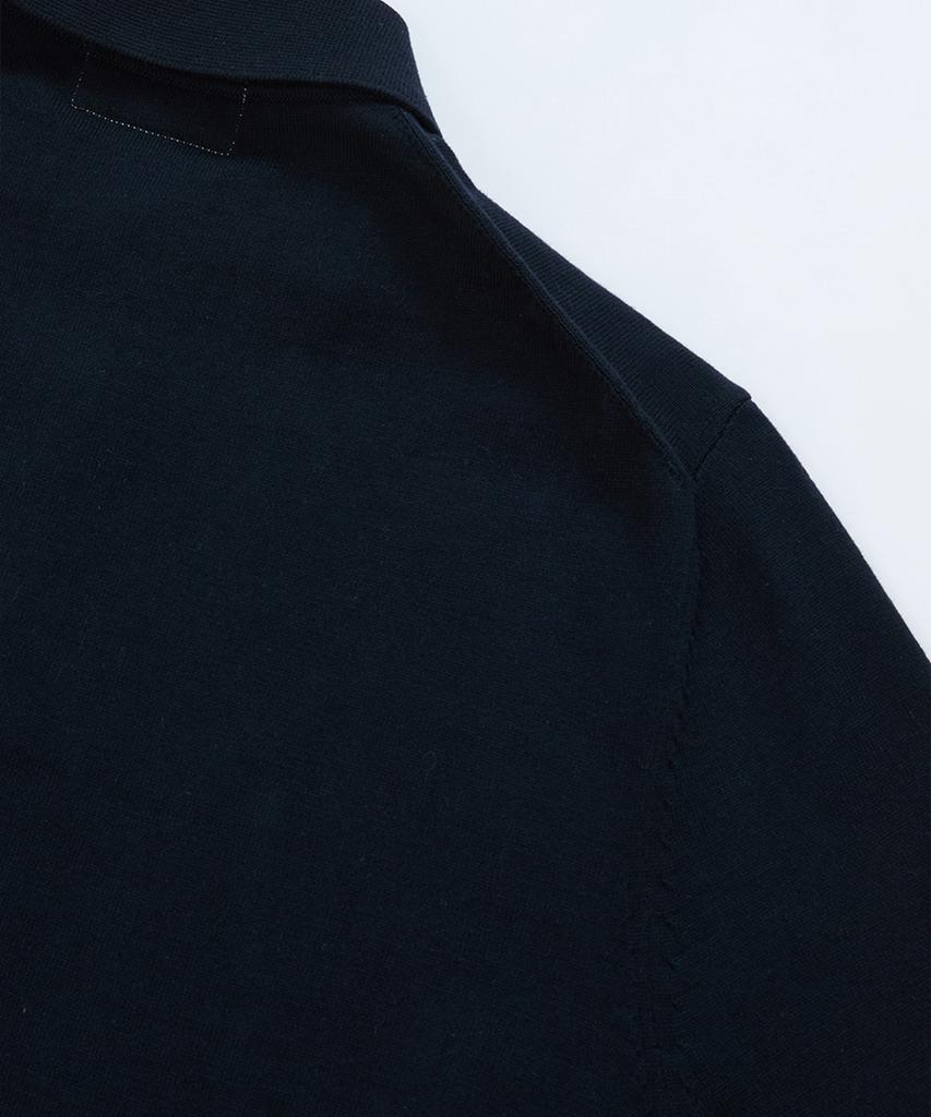 BELLIEF Essential Cotton Comfort Polo Knit (Navy)
