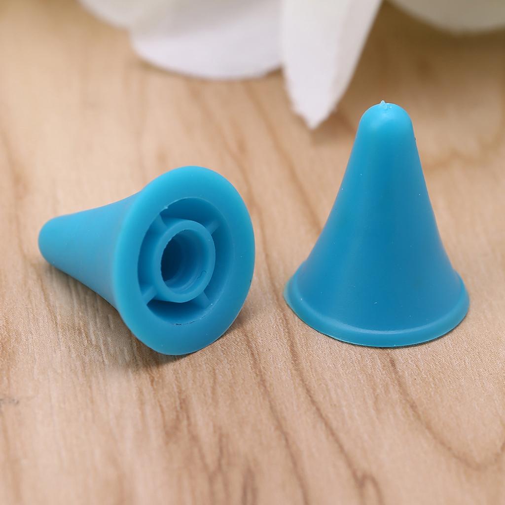 20 szt. Czapki na druty stożkowe, ochraniacze na końcówki, stopery, osłonki na druty dziewiarskie, akcesoria do robótek dziewiarskich, szycia