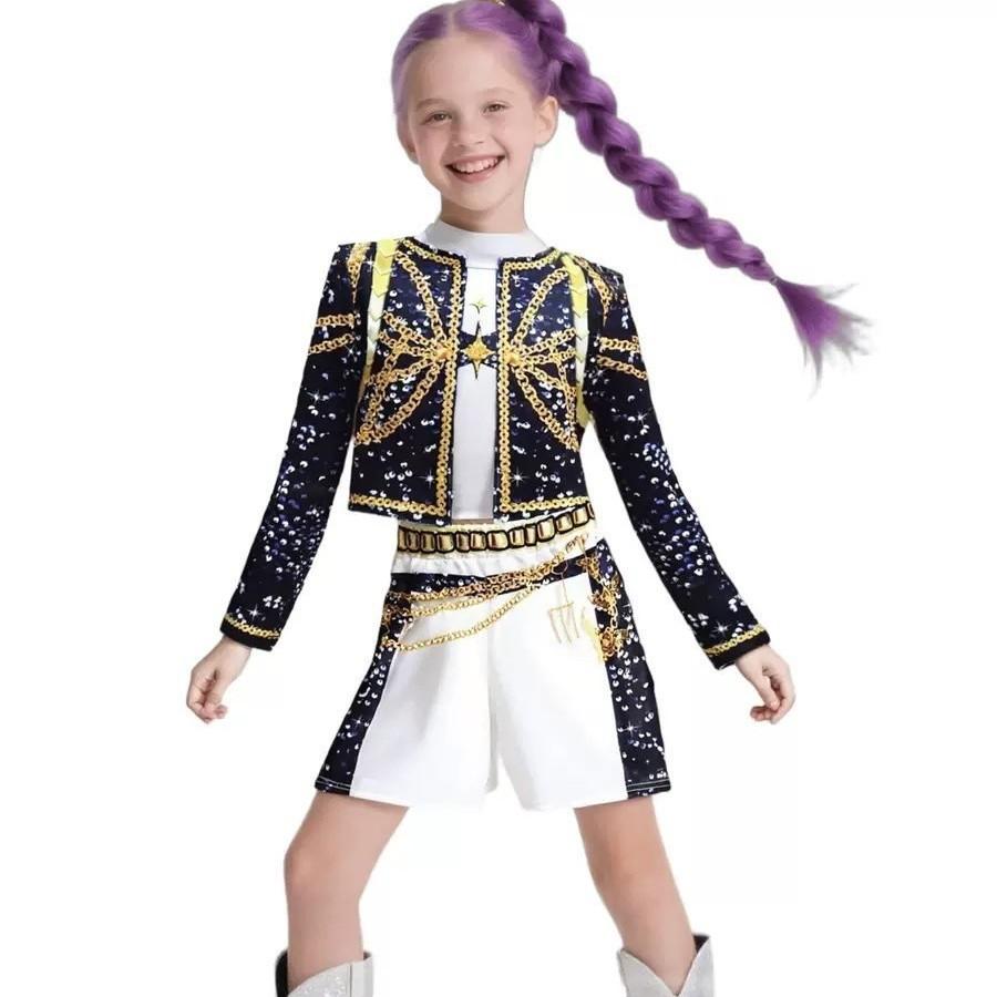 Bee with Wings Seven-star Ladybug Funny Play Cos Three-piece Children's Holiday Party Clothes