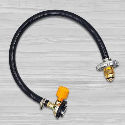 One-Piece Cassette Filling Valve To Fill Empty Propane Gas Cylinder Gas Cylinder Inflatable Bridge Integrated Direct Connection