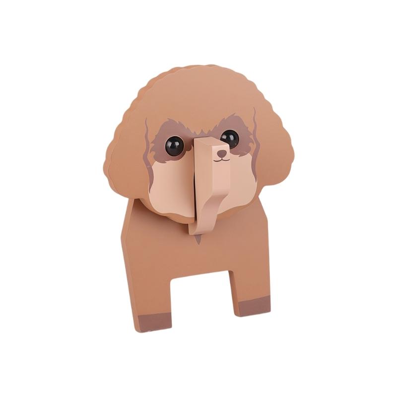 Lovely Animal Shape Eyeglasses Holder Detachable Wooden Glasses Stand for Home Office And Kids Room Decoration