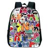 Cartoon Preschool Bookbag Waterproof Backpack Alphabet Lore Print School Bags Kindergarten Backpacks for Boys Girls Kids Bag