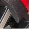 Car Tire Waxing Sponge Car Wax Applicator Pad With Lid Curved Shaped Easy Waxing Tire Sponge Tire Cleaning Tools Detailing Brush