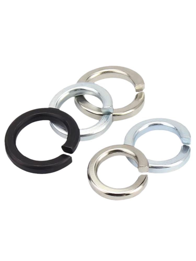8.8 Grade Black Phosphate & Nickel-Plated 65 Manganese Spring Washer - Sizes M3 to M16