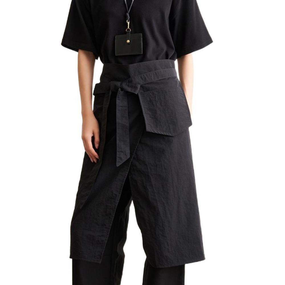 Fashionable Split Apron Breathable Kitchen Apron Durable Dining Apron  Barista