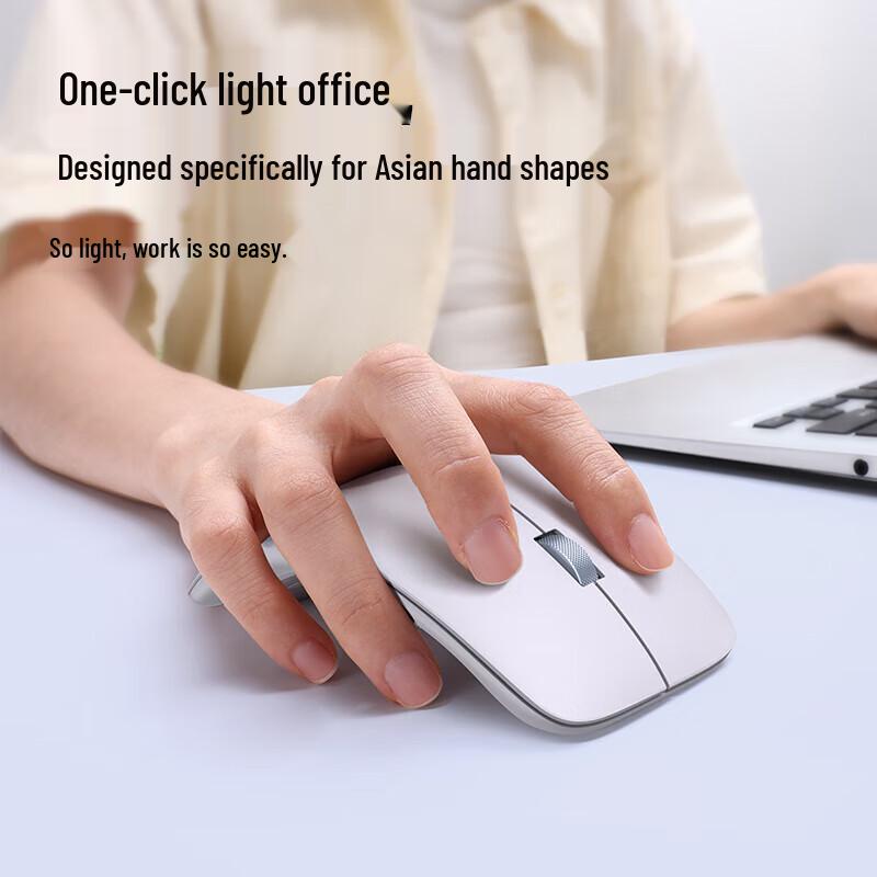 

W&P Wireless Silent Ergonomic Rechargeable Tri-Mode Mouse