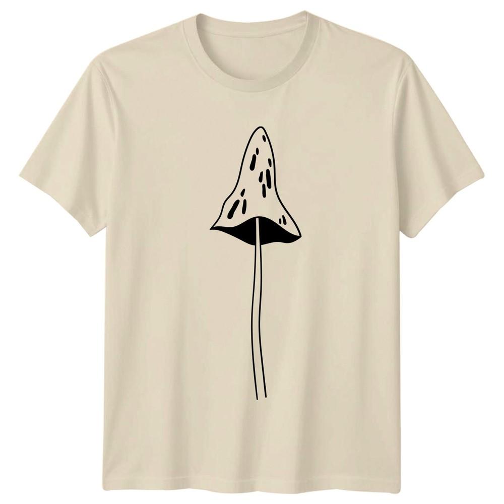 Whimsical Woodland Mushroom Design TShirt Fungi Nature Gift For Him And Her