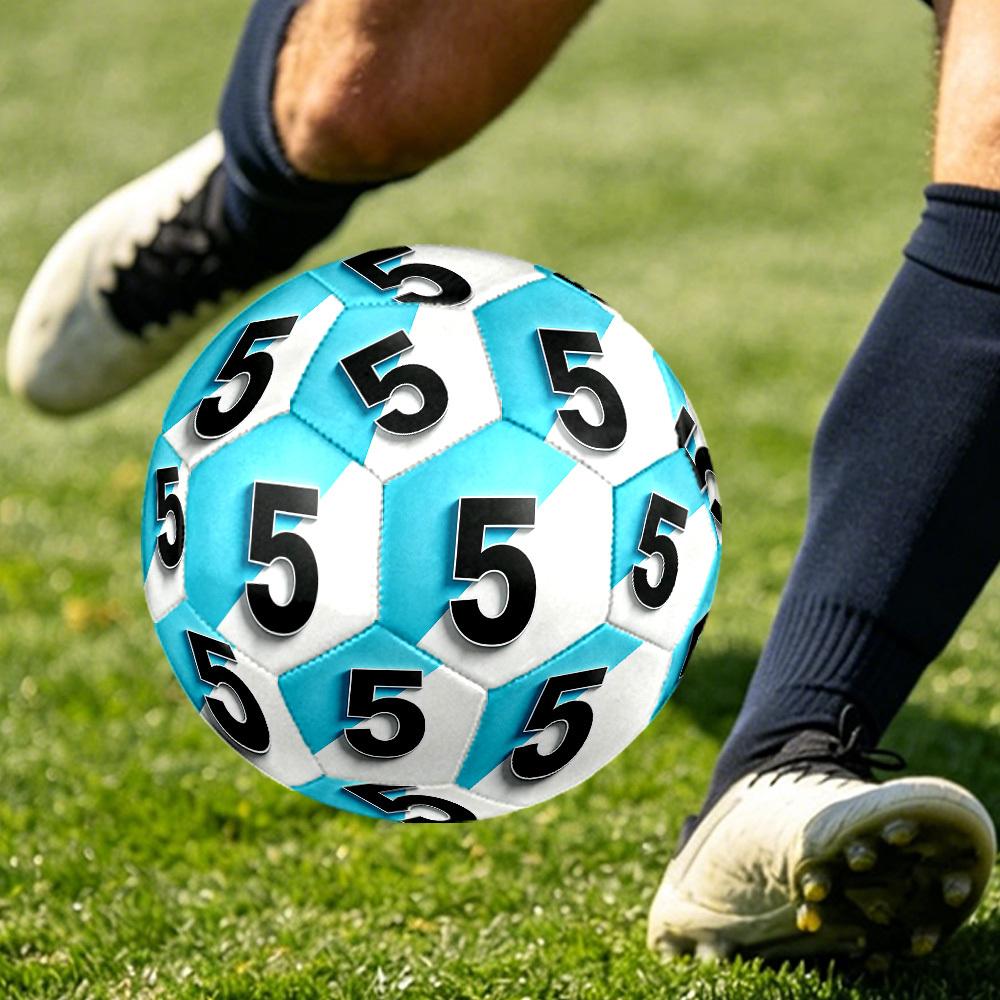 1pc Size 5 Number Five Soccer Ball, Professional Match/Training Ball, Suitable for Indoor and Outdoor Sports Games. Y62796